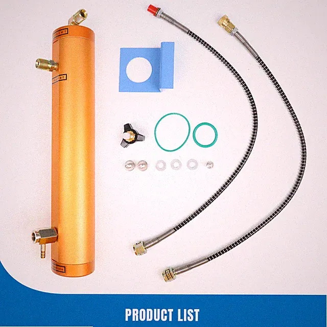 PCP Compressor Air Pump Filter Oil-Water Separator 4500psi 30Mpa Aluminum Alloy