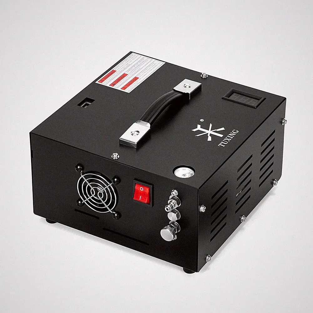 TUXING 4500Psi Pcp Air Compressor | 30Mpa 300Bar High Pressure Air Pump | Oil...