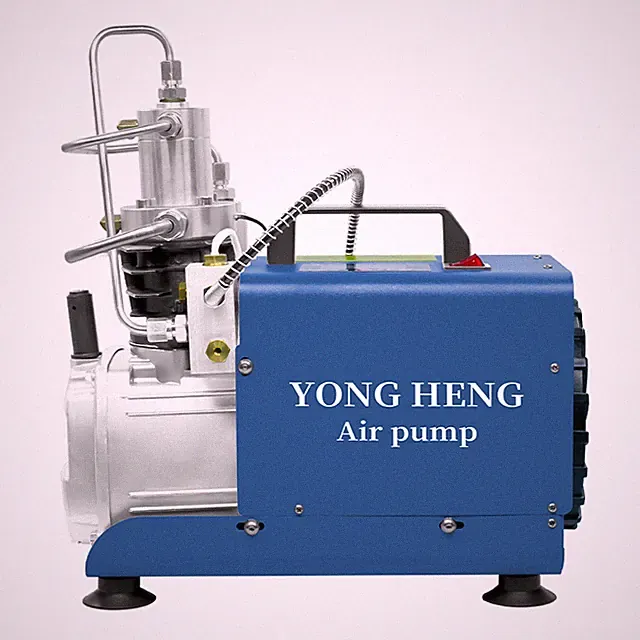 YONGHENG 4500Psi Air Compressor Auto-Stop LCD Display High Pressure Air Pump